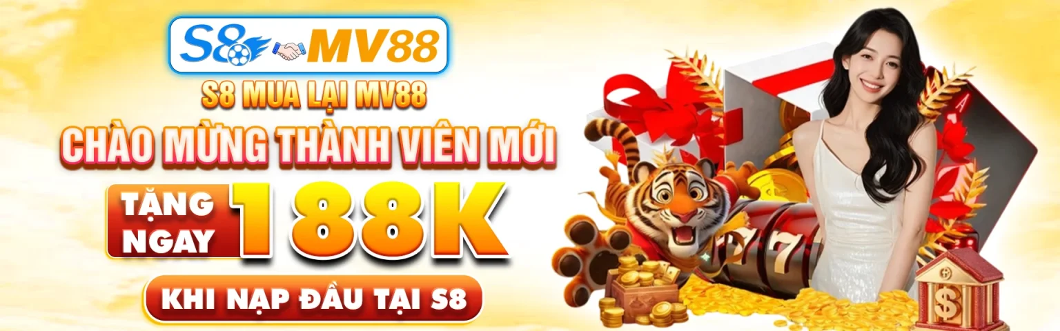 banner mv88 chào mừng thành viên mới